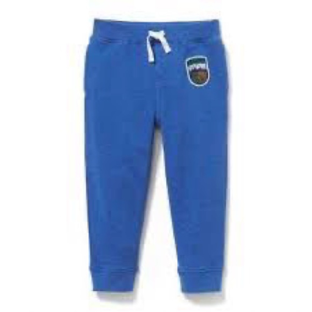 Janie and Jack Bear Patch Jogger, 3 - NEW